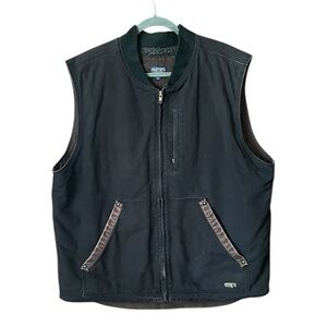 SMITH’S WORKWEAR Sherpa lined zip up vest. SZ. XL.